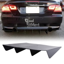 Rear Diffuser Bumper 4-Fins