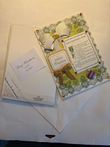 Hand crafted christmas - 3d,