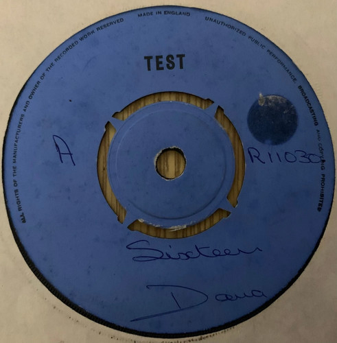 Original test pressing 1968 - original,