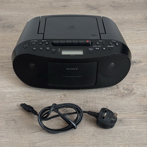 Sony cfd s50 radio cassette - cd,