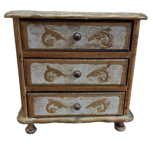 Vintage wooden florentine - wooden,