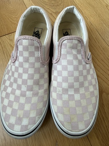 Vans low top pink white - vans,