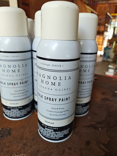Magnolia shiplap chalk spray - chalk,