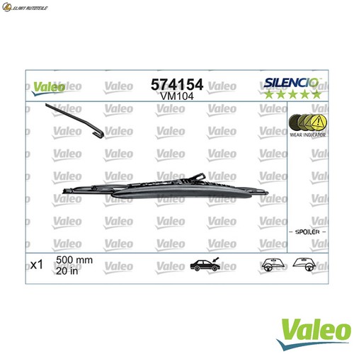 Wiper blade 574154 - wiper, for
