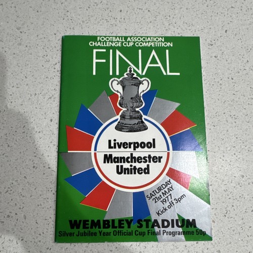 Cup final programme - cup,