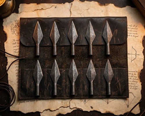Set carbon steel arrow - of,