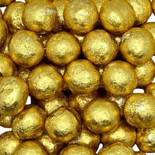 Milk chocolate gold - chocolate, balls
