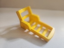 Vintage Fisher Price Little People 2526 Swimming Pool Spares Lounge Chair Yellow