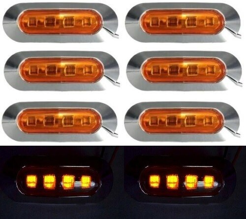 24v led side amber - side,