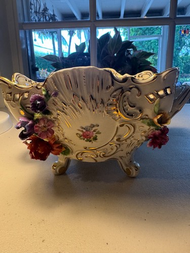Dresden porcelain floral - dresden,