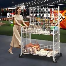 3 Tier Wire Grid Retail