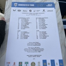 Huddersfield Town v Wycombe