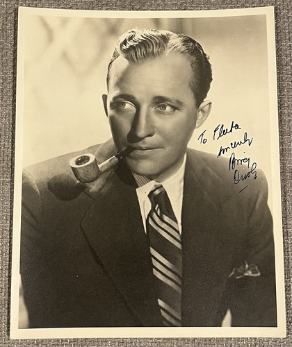 Bing crosby signed - crosby, autograph