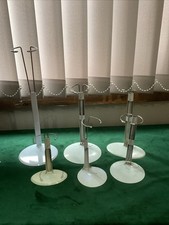 6 Dolls Stands 10 - 21 Cm / 15-31 Cm Max