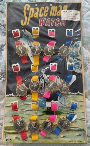 Vintage space man - man, watches
