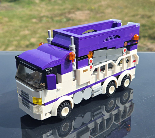 Lego white purple - white,