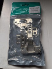 Eclipse 35mm kitchen Cabinet Hinges 105 Full Overlay Standard Close, 2-Pack