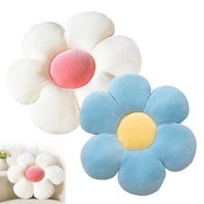 Flower Pillow, 2 Pcs Daisy