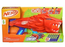 Ner Wild Lionfury Dart Blaster Fury Gun With 16 Elite Darts Toy For Kids Aged 6+