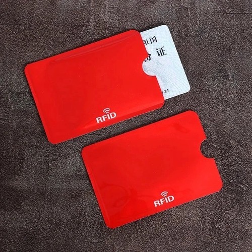 10x rfid blocking card sleeves - 10x,