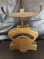 Vintage metal weighing scales