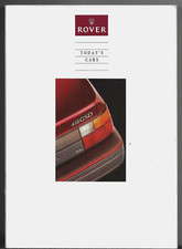 Rover Cars April-June 1991 UK