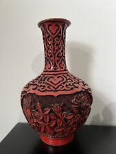 Vintage Asian Deeply Carved