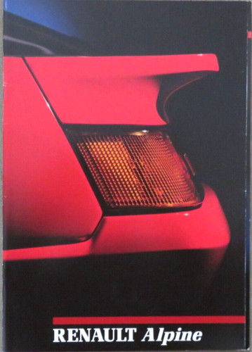 Renault alpine turbo - renault, v6