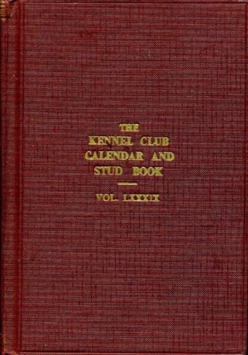 The kennel club calendar - club, and