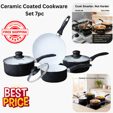 7 PC Ceramic Cookware