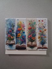 Set Of 4 Magnetic Bookmarks