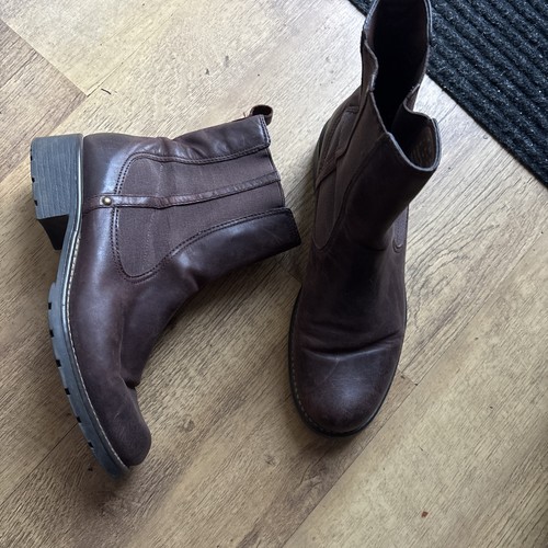 Clarks women brown boots - clarks,