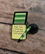 Eminem Pin Brooch -Stan Lyrics on Blues Clues Handy Dandy Notebook -Accessories