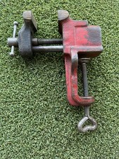 VINTAGE CLAMPED BENCH MOUNTED