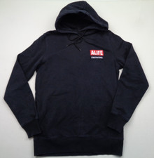 ALIFE x Footpatrol 2015 Grime Lords Black Hoodie Small Gasmask Rare Collectable 