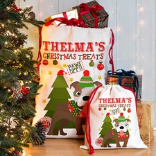 Staffy Christmas Sack