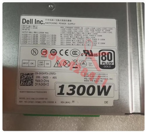 1pcs used dell d1300ef - 1pcs,