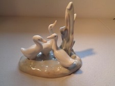 LLADRO NAO Swans figurine Made