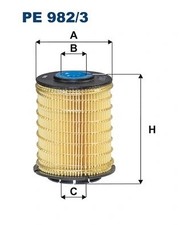 FUEL FILTER FITS: CHEVROLET