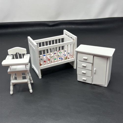 Nursery dollhouse miniature - nursery,