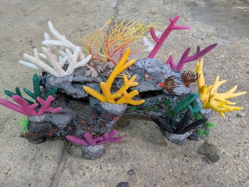 Extra large aquarium coral - large,