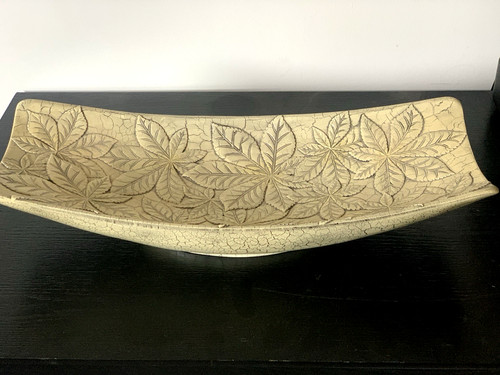 Large vintage console tray - console,