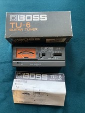 Vintage Boss TU-6 Guitar Tuner Bass Acoustic
