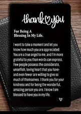 Thank You Wallet Card with