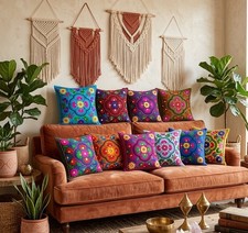 Indian Cushion Covers Suzani