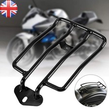 Universal Luggage Rack In Black For Harley-Davidson Sportster Custom Bikes UK