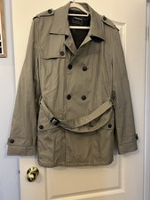 Topman Green Double Breasted