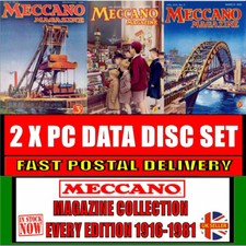 650+ Meccano Magazine Vintage