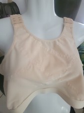 3X Hook & Eye Strapped Beige