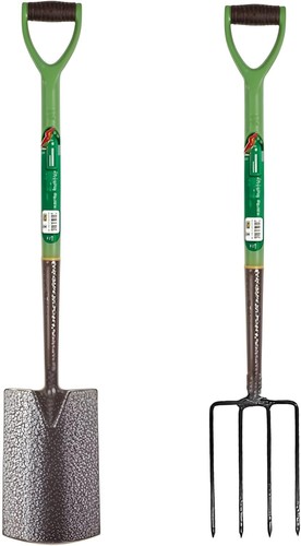 Carbon steel garden fork and - steel,